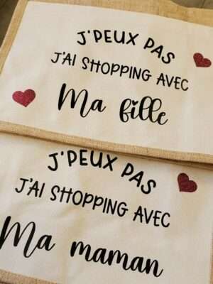 Duo de sacs Mère/ Fille