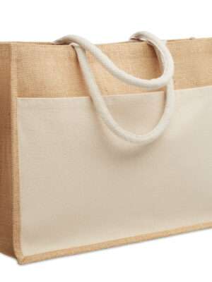 Grand sac cabas en jute