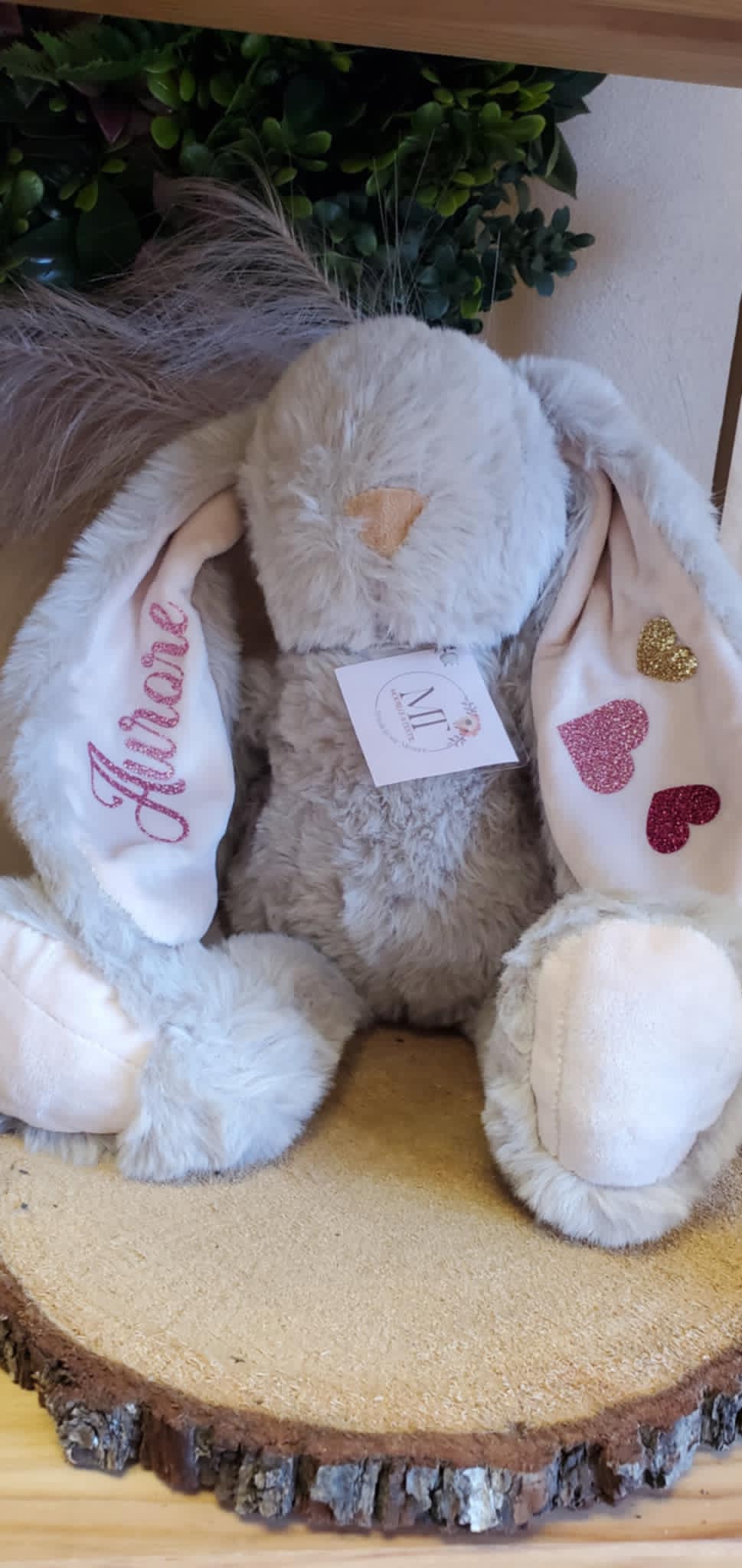 Peluche Lapin personnalisée